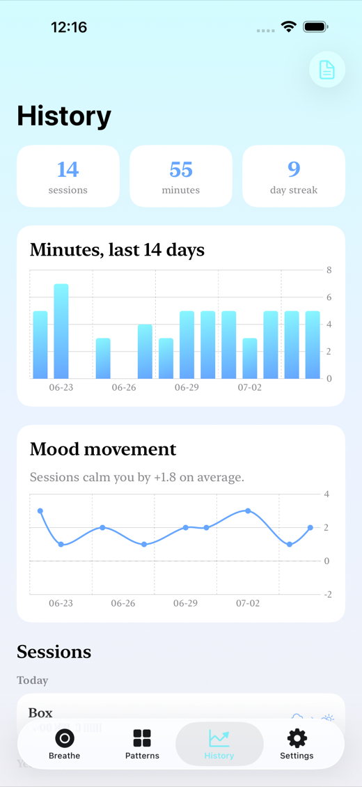 BreathLoop screenshot 3