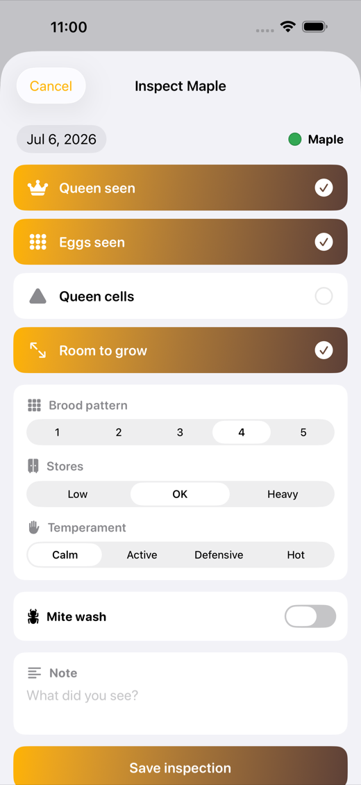 HiveLedger screenshot 2