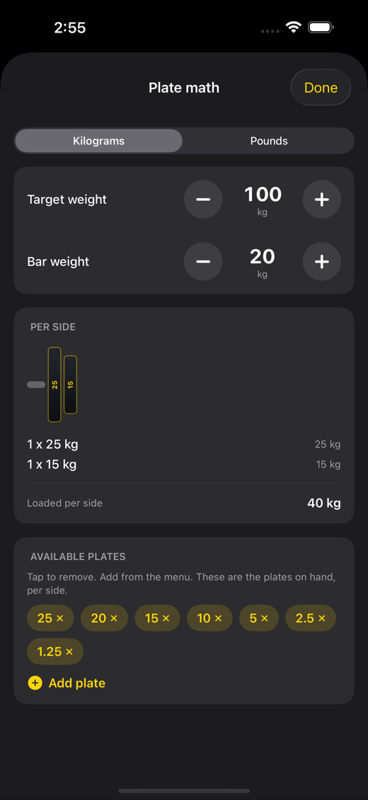LiftLedger screenshot 2