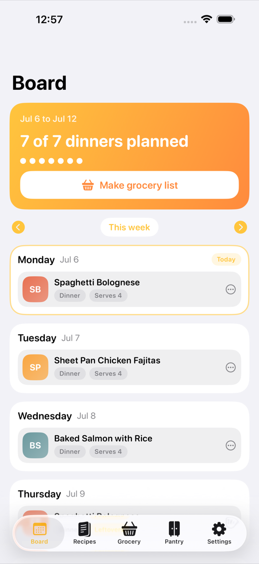 PlateJar screenshot 1